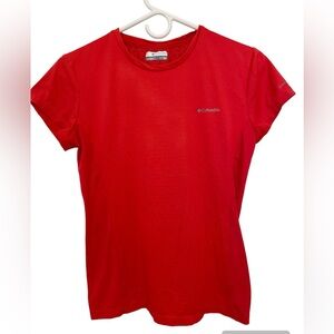 Columbia Red Ladies Omni-Freeze Zero Ice